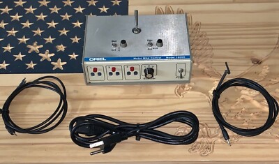 Oriel Model 18000 3 Channel Motor Mike Linear Actuator Control Controller 110v
