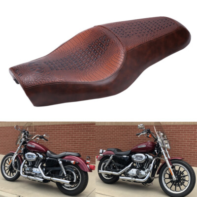 HARLEY-DAVIDSON シート ダークブラウン Kodlin Skyline Seat – Brown with Black Accents – For Harley