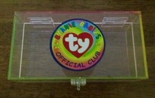 Ty Beanie Babies Official Club Collectors Card Storage Box Vintage Rare