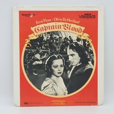 Captain Blood CED VideoDisc 1935  Errol Flynn Olivia De Havilland