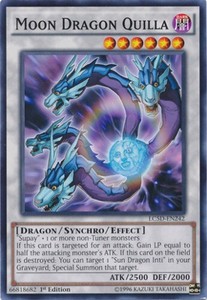 Moon Dragon Quilla - LC5D-EN242 - Common - 1st Edition x3 - Near Mint