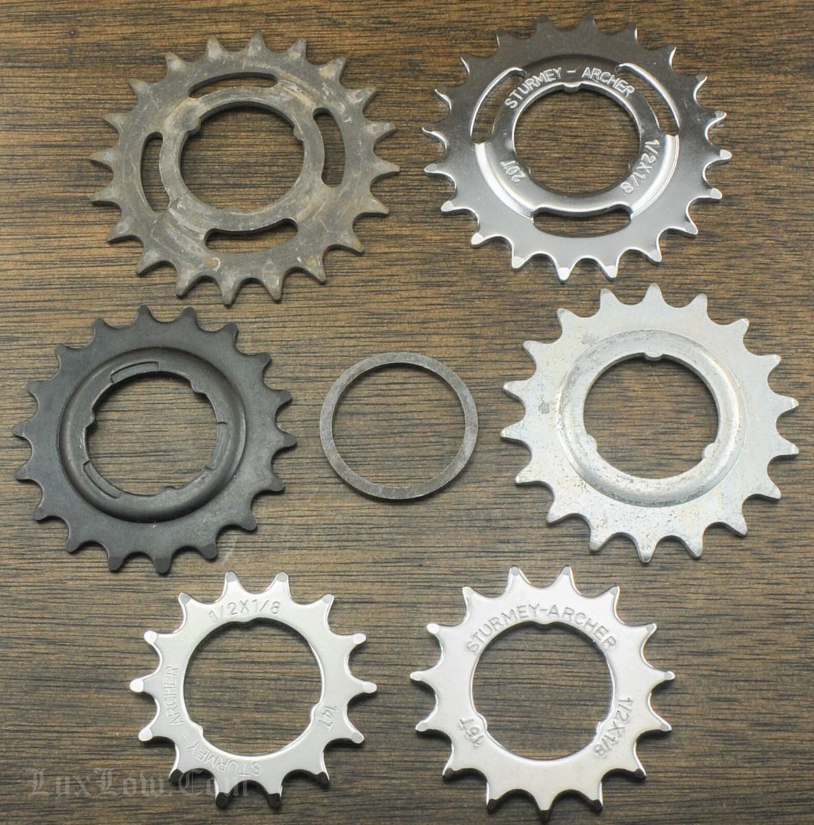 NOS Sturmey Archer Hub SPROCKETS COG SPACERS Vintage Raleigh