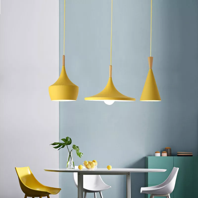 Yellow chandelier light deals