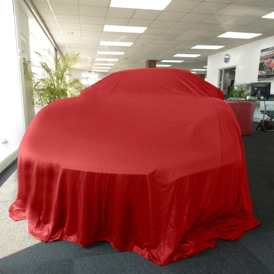 Showroom Reveal Indoor Car Cover for Hyundai models MEDIUM Sized Red RSC448R - Изображение 3 из 4