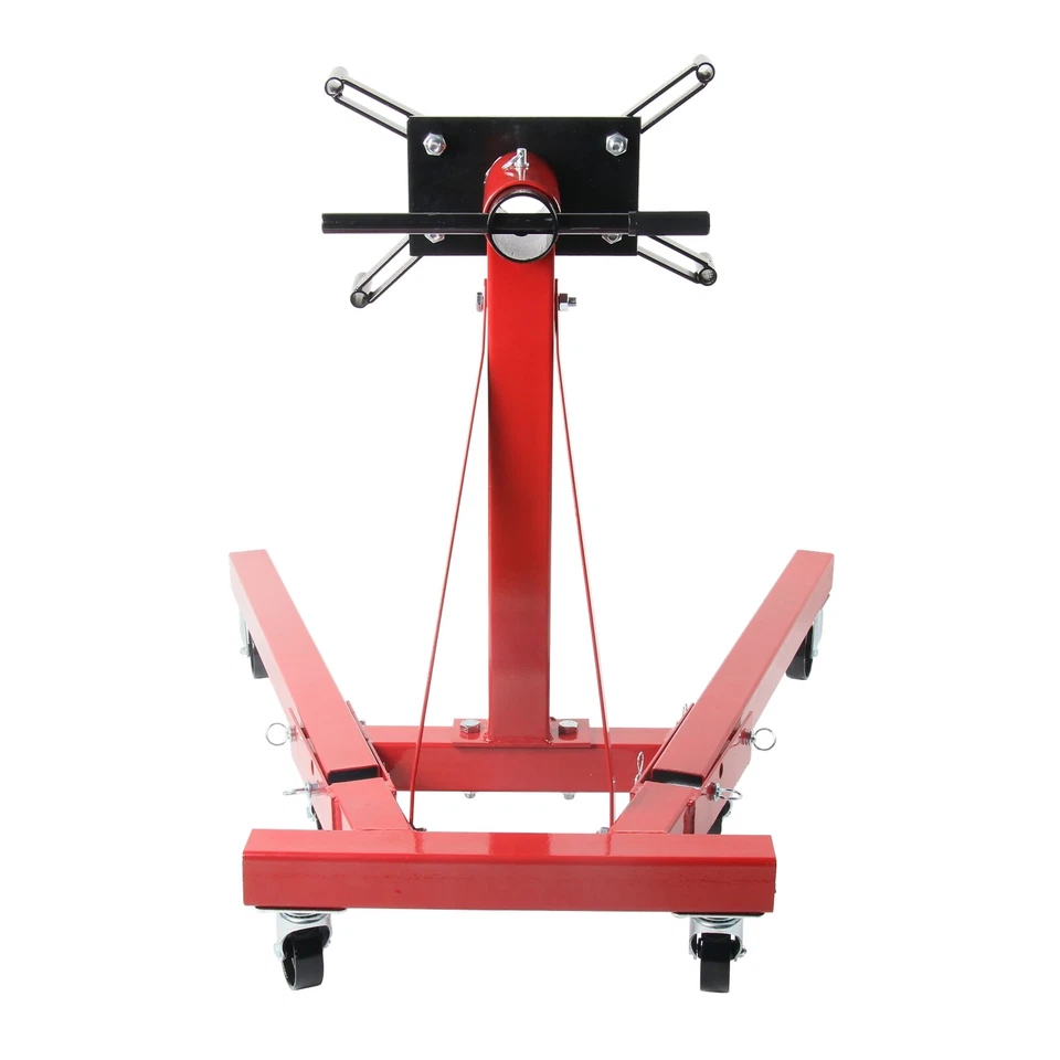 Soporte de motor plegable 2000 libras soporte de bloque de motor de vehículo cabezal de 360 grados Foto 2 de 4