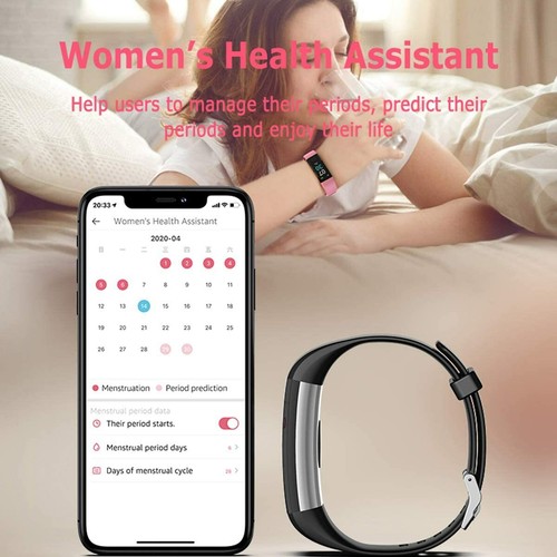 Fitness Tracker Smart Watch with Heart Rate, Blood Pressure Oxygen Step Count - Picture 10 of 12