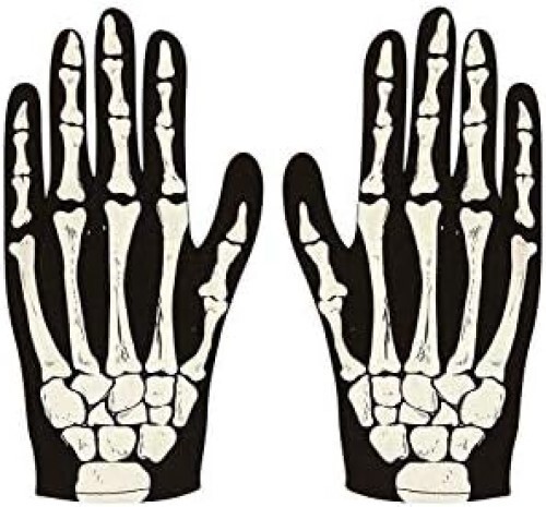 Halloween Adult Skeleton Gloves