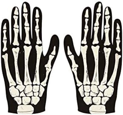 HENBRANDT Halloween Adult Skeleton Gloves