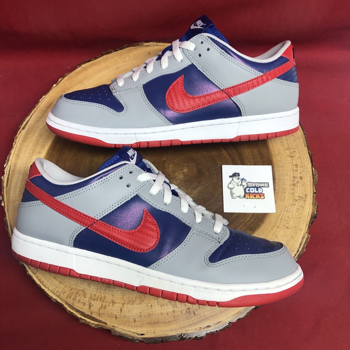 Nike Dunk Low Co JP Samba Red Blue SB Janoski CZ2667-400 Size 11 View 5