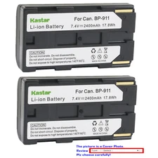 Kastar Replacement Battery Pack for BP-911 BP-915 Canon XH-G1S XH-G1S HD XL-H1A