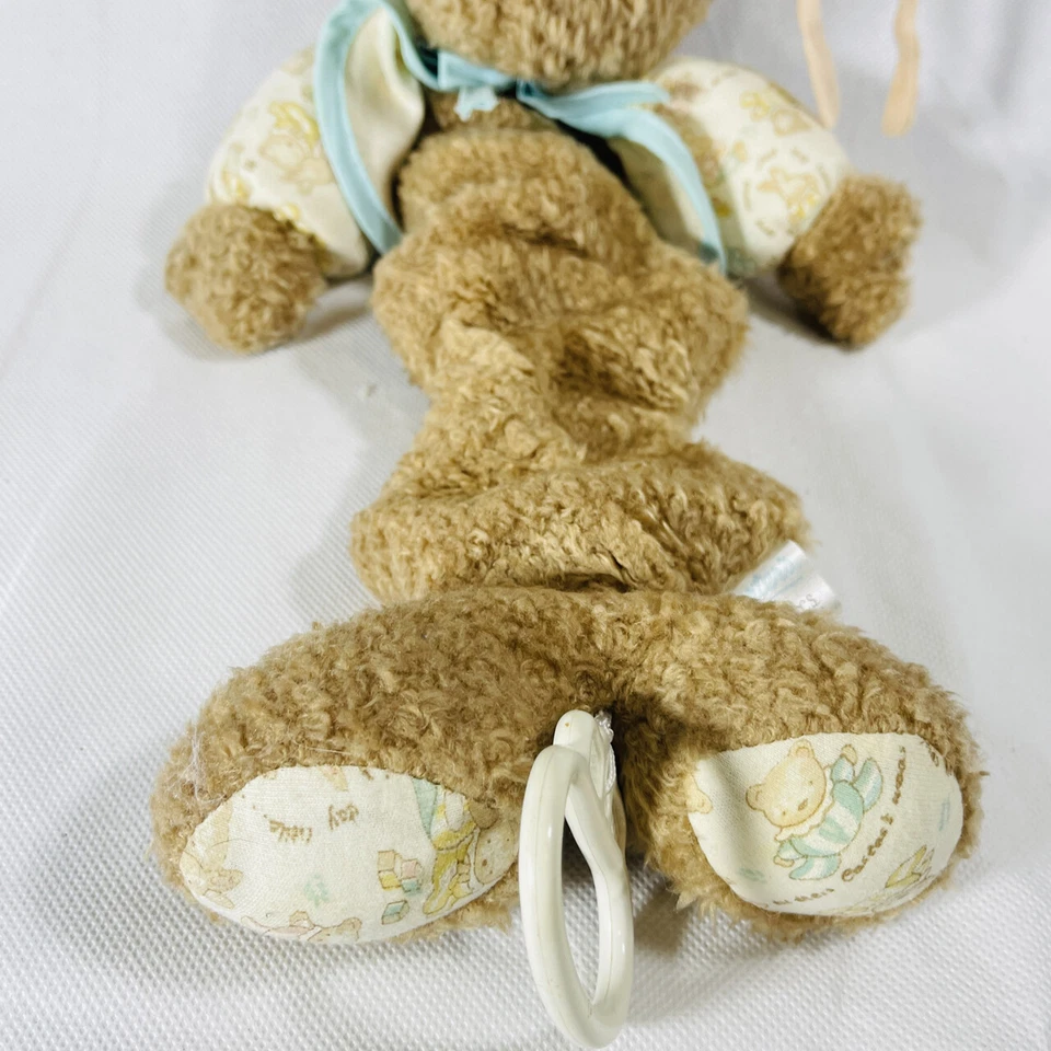 Carter's Classics ЕСЛИ БЫ ОНИ МОГЛИ ПРОСТО ОСТАТЬСЯ МАЛЕНЬКИЙ кролик музыкальная кроватка игрушка - Изображение 3 из 4