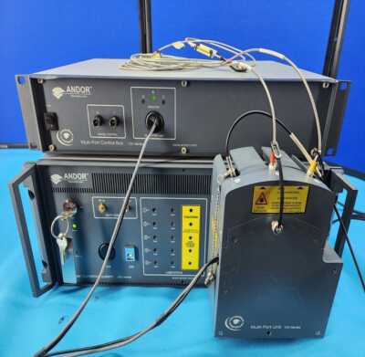 ANDOR Laser Combiner System 500 Series LC-401a & Multi-Port Control ER-MPCU-100
