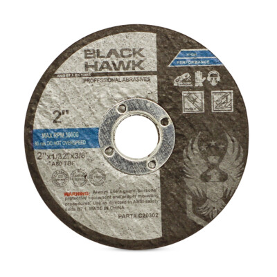 10 Pack - 2'' x 1/32'' x 3/8'' Reinforced Cut-Off Wheel Die Grinder Cutting Discs