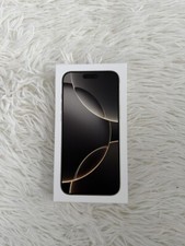 APPLE iPhone 16 Pro Max Natural Titanium, 256 GB Empty Box Only