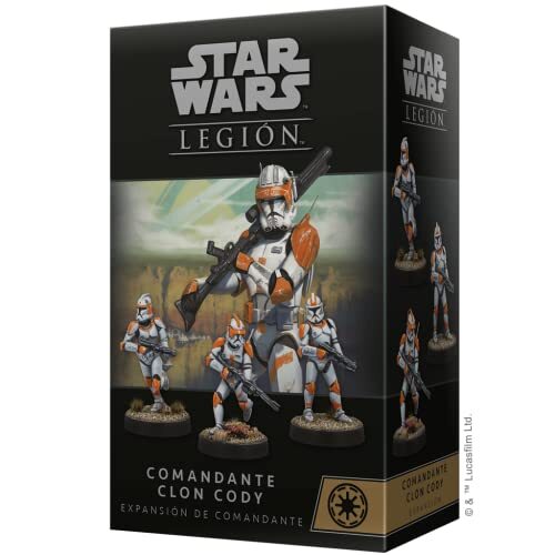 Star Wars Legion - Comandante Clon Cody - Gioco di Miniature in Spagnolo (r4f)
