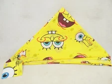 Nickelodeon SpongeBob SquarePants Faces 22" X 22" Yellow Bandana New w/ Tag