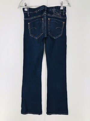 G-STAR RAW MIDGE BOOTLEG Women Dark Blue Regular Bootcut Fit