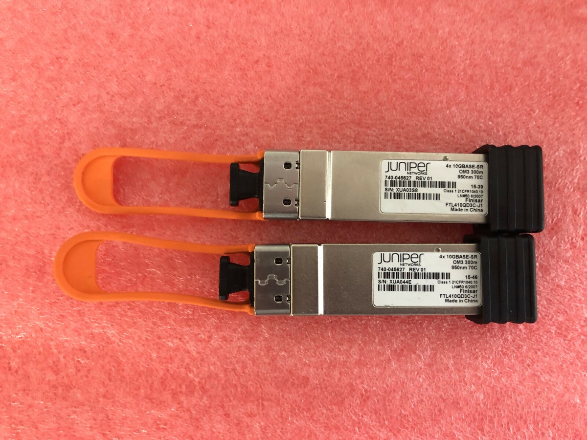 その他 MAS EFFECT Juniper 740-045627 QFX-QSFP-40G-ESR4 850nm 70C Finisar