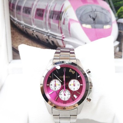 Working SEIKO Kitty Shinkansen 500 Series Shinkansen 25th Anniversary