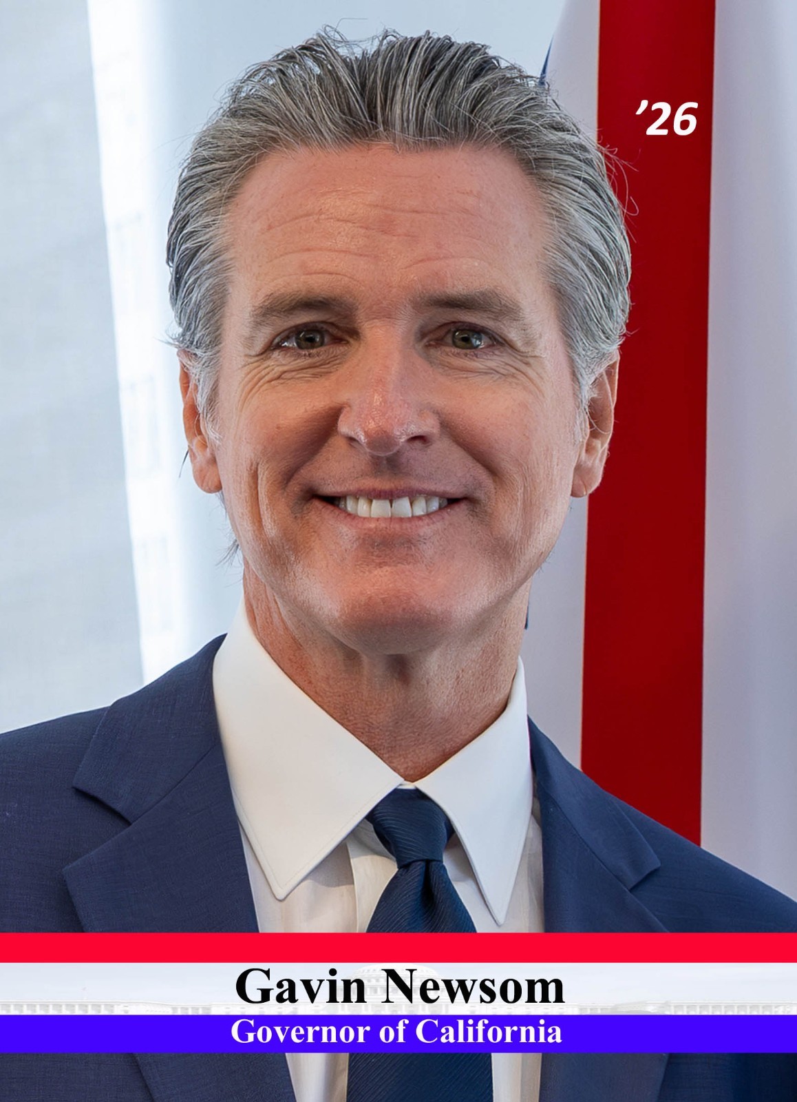 2026 Gavin Newsom Political Trading Card #3