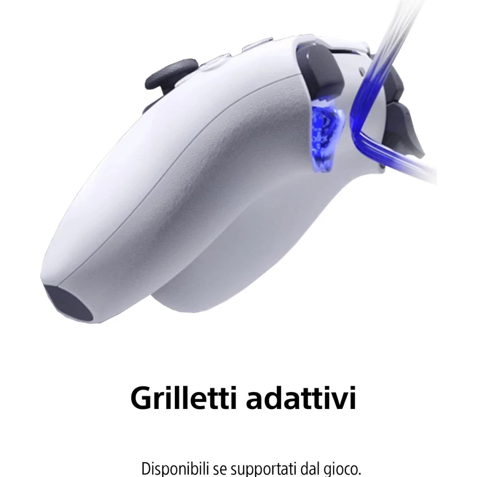PlayStation PS5 PAD DualSense White V2 Controller - Immagine 3 di 4