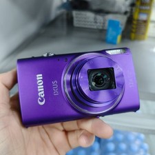 Canon PowerShot ELPH 360 HS/ IXUS 285 Digital Camera Purple 12X Zoom 100 Working