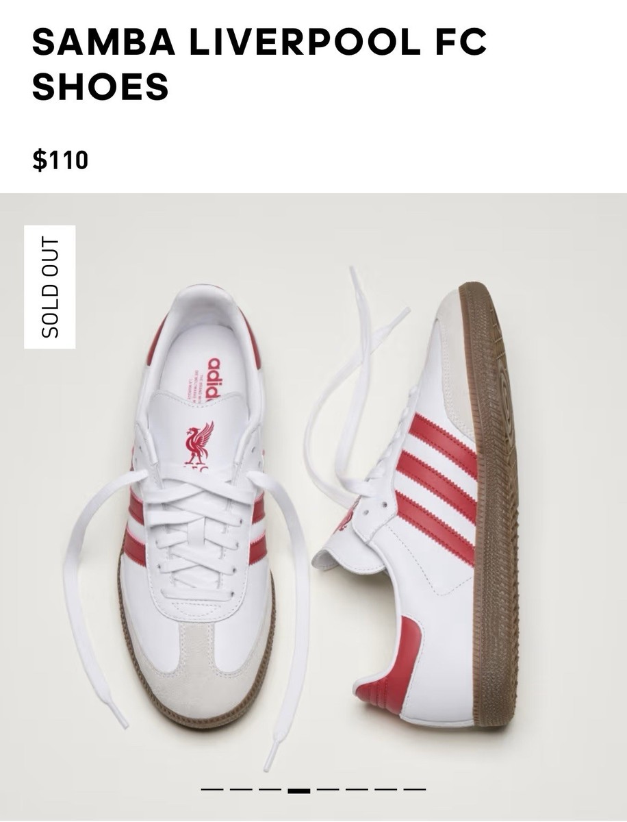 Liverpool FC Adidas Sambas 25/26 Shoes | eBay