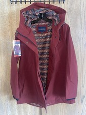 New Pendleton Hooded Waterproof Jacket Southwestern Aztec Liner Women s M
