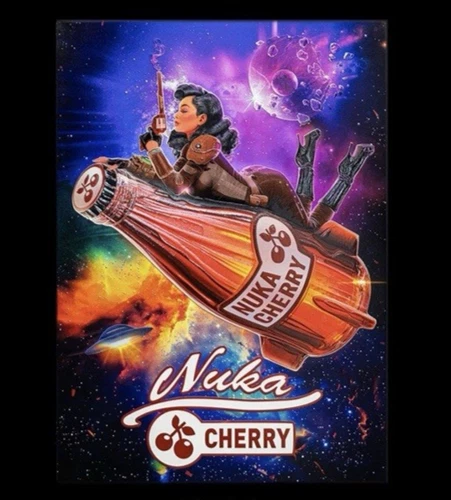 Displate Limited Edition - Nuka Cherry Girl #/1000 - SAME DAY SHIPPING