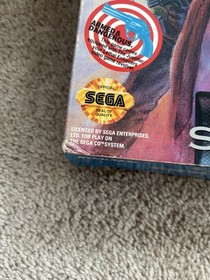 Lethal Enforcers Sega CD, 1993, With Justifier & booklet, untested