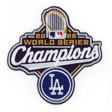 LA Dodgers 2025 World Series Champions Patch ...