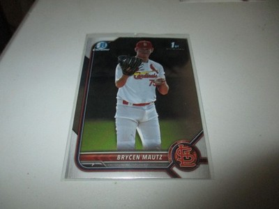 Brycen Mautz 2022 1st Bowman Draft Chrome #BDC-124