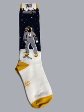 Sock It To Me Astronaut Junior Knee High Socks Age 7-10 years Shoe size 1-5