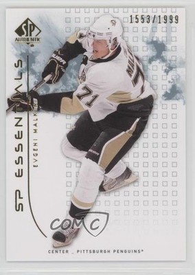 2009-10 SP Authentic SP Essentials 1553/1999 Evgeni Malkin #112 d4e