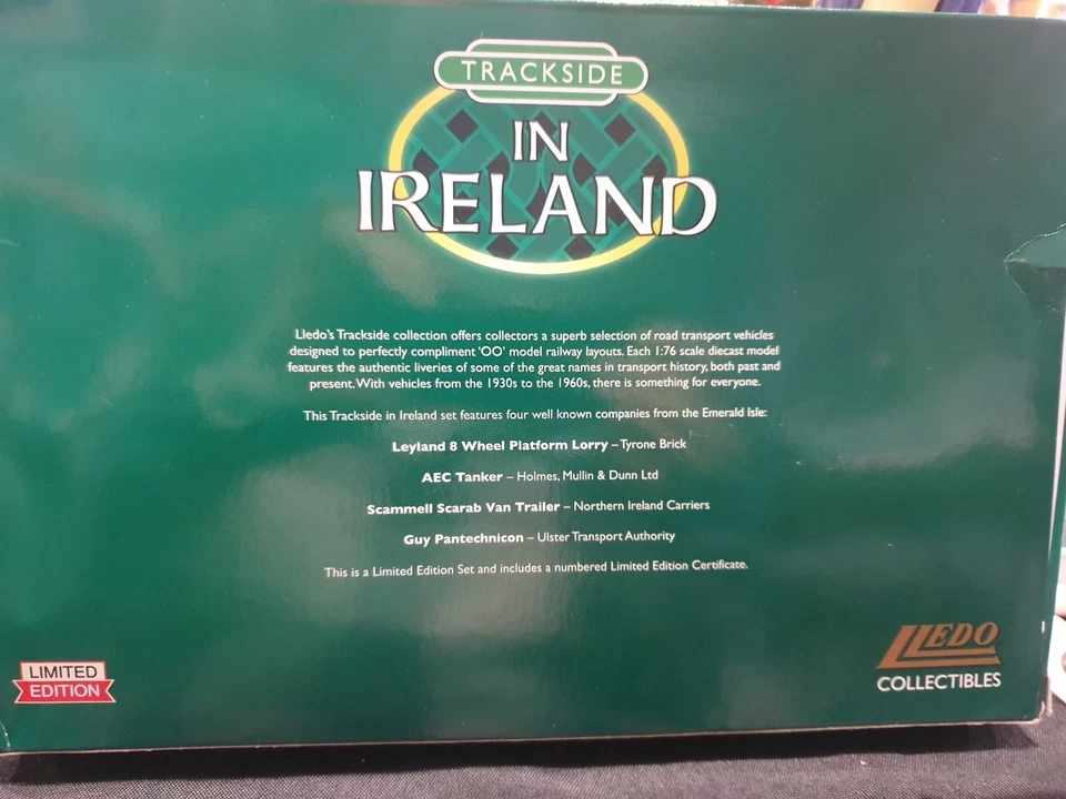 Lledo Collectibles Trackside TI1004 Trackside in Ireland 4 Model Set - Image 4 of 4
