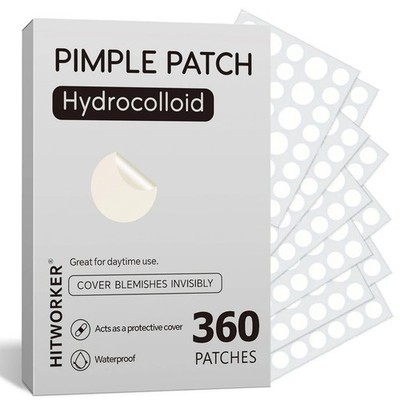 Hydrocolloid Acne Patches   360 Pc Spot & Pimple Dots for Face Blemishes US