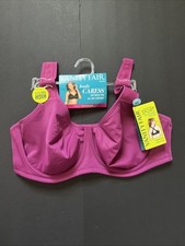 Vanity Fair Body Caress Convertible High Impact Bra Enchanted Mauve 40C NWT