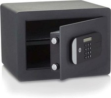 Yale Biometric Safe Keypad Fingerprint Locking Bolts Override Key 25x35x30cm