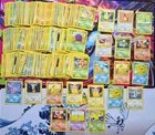 Vintage Pokemon Card Lot WOTC Set Era Fire 151 Charmander Pikachu Eevee Psyduck