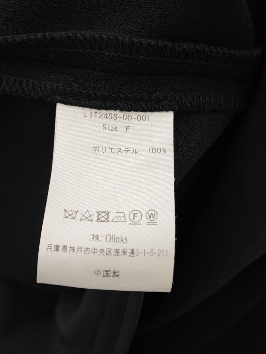 ALTRA Cappotto Olinks Altro Collare Marinaio OMAGGIO Poliestere Nero Tinta Unita Lit24ss c0 001