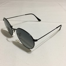 Ray-Ban RB3447-N 002/71 Sunglasses Round Metal 53-21-145 Black Italy