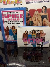 Spice girls Official SPICE WORLD photographs full sealed album & full box 