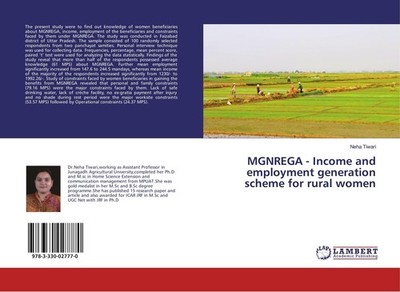 MGNREGA - Income and employment generation scheme for rural women Neha Tiwari