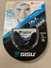 Sisu Self Mold mouth guard Junior Black New made in USA