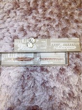 Glass Pen Pink And Clear Rest