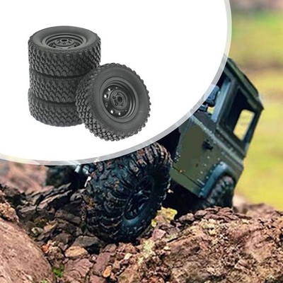 4x RC Auto Räder und Reifen Ersatz Teil RC Upgrade Teil für MN82 MN78 1/12 RC