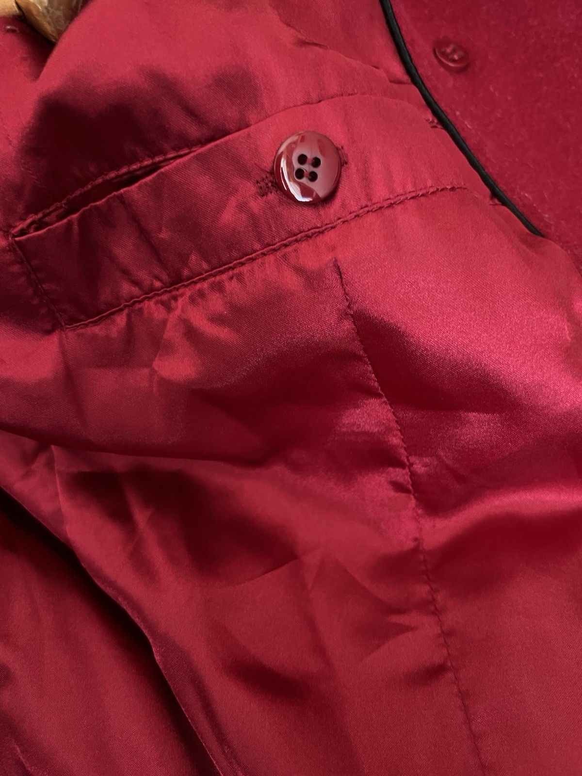 Pendleton Australian Lambswool Blend Cherry Red D… - image 7