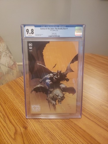 Batman & the Joker: the Deadly Duo #1 (CGC 9.8) Greg Capullo Batman Cover