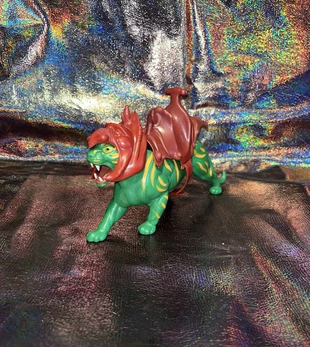 He-Man Masters of the Universe Battle Cat With Armor Vintage Action Figure