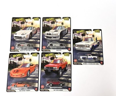 Hot Wheels Premium Boulevard 2026 #141-145 Set BMW M3 GTR 300ZX Firebird 4Runner